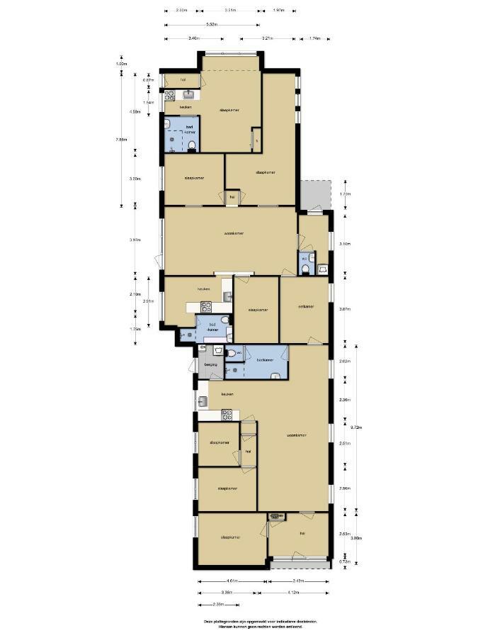 Sfeervol 6 Persoons Appartement - Van Alle Gemakken Voorzien! Баккевен Екстер'єр фото